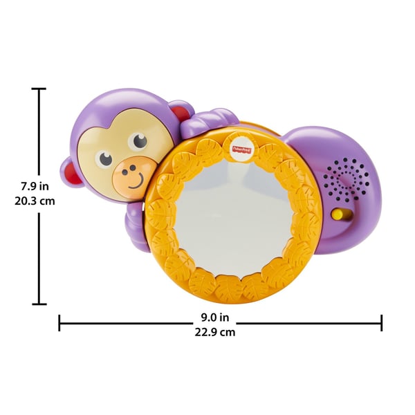 Fisher-Price 1-2-3 Crawl Along Monkey