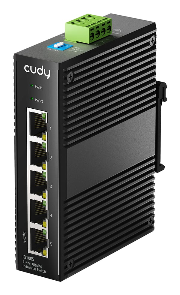 Cudy IG1005 verkkokytkin Hallitsematon Gigabit Ethernet (10/100/1000) Musta