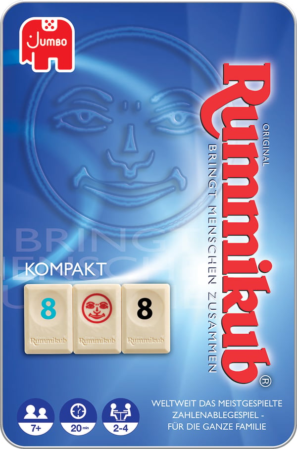 Rummikub Original Kompakt in Metalldose