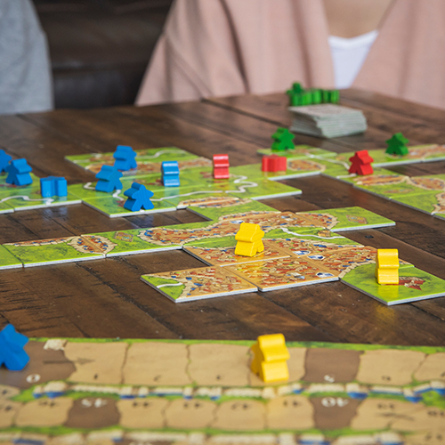 Asmodee Carcassonne Brætspil Krig