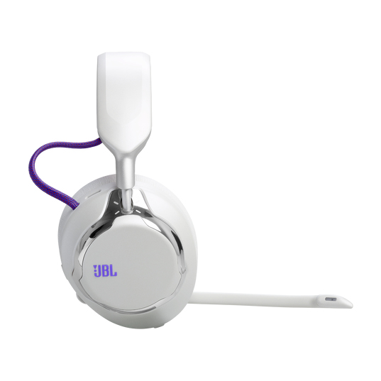 JBL Quantum 950 Kuulokkeet Langaton Pääpanta Pelaaminen USB Type-C Bluetooth Latausteline Oranssi, Hopea, Valkoinen