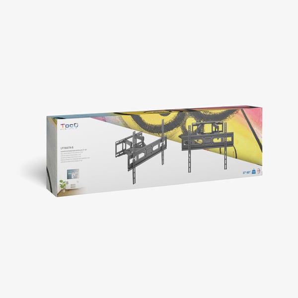 TooQ LP7866TN-B tv-fäste 2,03 m (80") Svart