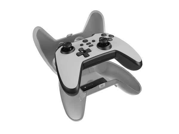 GENESIS Mangan 400 White Vit Bluetooth Spelplatta Analog / Digital Android, MAC, Nintendo Switch, PC, iOS