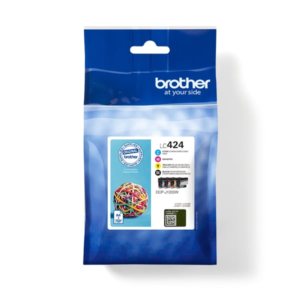 Brother 4-pakka - Musta, keltainen, syaani, magenta