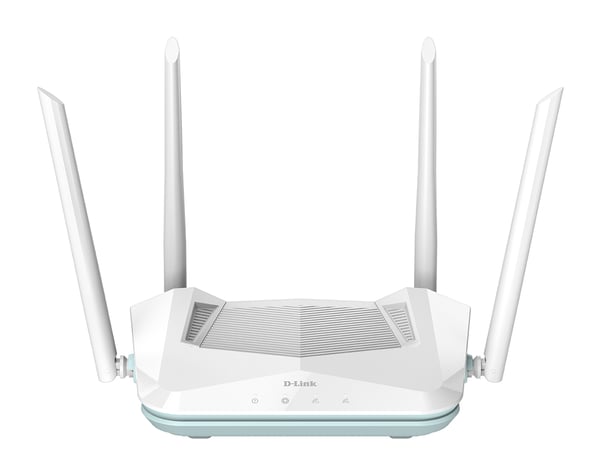 D-Link EAGLE PRO AI AX1500 Smart Router trådløs router Gigabit Ethernet Dual-band (2,4 GHz / 5 GHz) Hvid