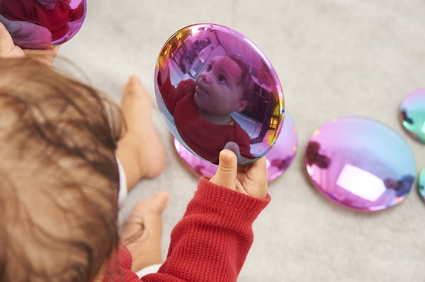 Tickit Sensory Reflective Colour Burst Buttons