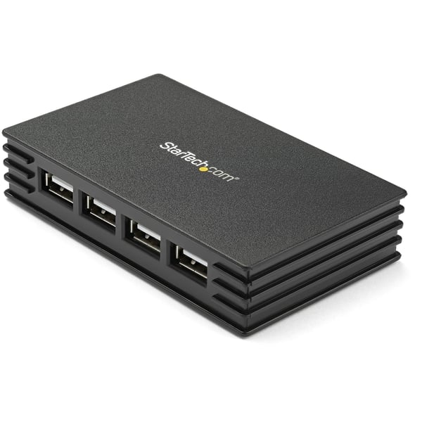 StarTech.com ST4202USBGB gränssnittshubbar USB 2.0 Type-B 480 Mbit/s Svart