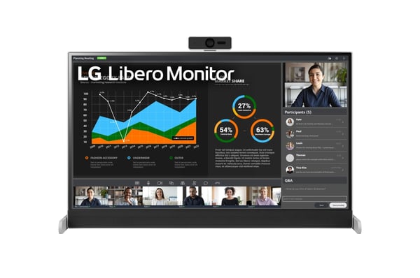LG 27BQ70QC-S tietokoneen litteä näyttö 68,6 cm (27") 2560 x 1440 pikseliä 2K Ultra HD LED Valkoinen