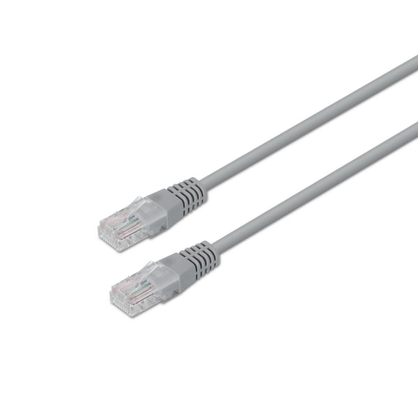 AISENS A133-0183 nätverkskablar Grå 10 m Cat5e U/UTP (UTP)