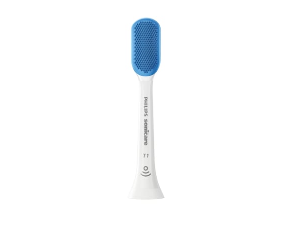 Philips Sonicare TongueCare+ HX8072/01 børstehoved til elektrisk tandbørste 2 stk Blå, Hvid Philips Sonicare TongueCare+ HX8072/01 børstehoved til elektrisk tandbørste 2 stk Blå, Hvid
