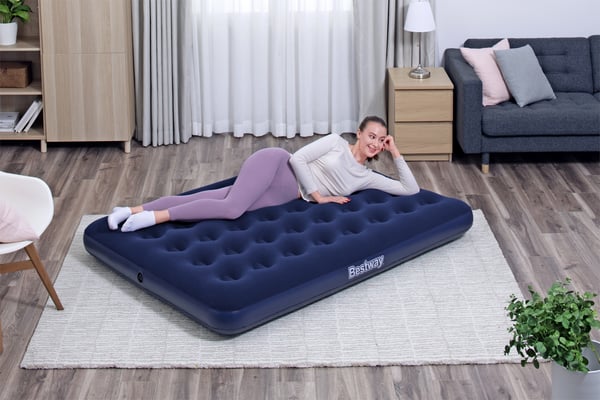 Bestway 67287 / 24 luftmadras Dobbelt madras Blå