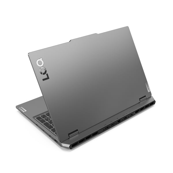 Lenovo LOQ 15ARP9 AMD Ryzen™ 5 7235HS Kannettava tietokone 39,6 cm (15.6") Full HD 16 GB DDR5-SDRAM 512 GB SSD NVIDIA GeForce RTX 4050 Wi-Fi 6 (802.11ax) englanti Harmaa