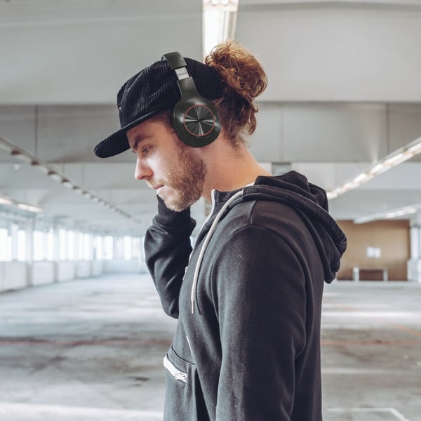Hama Spirit Calypso II Headset Trådlös Huvudband Samtal/musik Bluetooth Svart, Röd