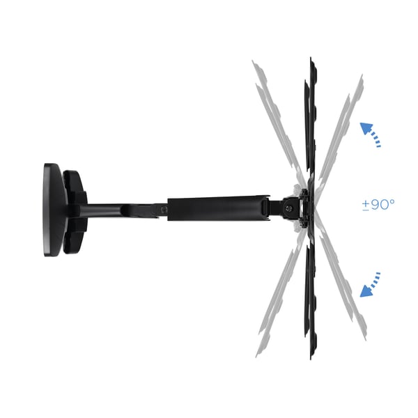 TooQ LP2355TN-B tv-fäste 139,7 cm (55") Svart