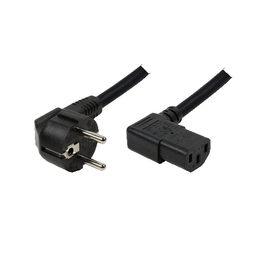 LogiLink Swiss-IEC - IEC-C13, 2m Svart C13 coupler