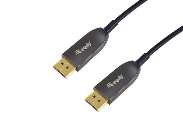 Equip 119445 DisplayPort-kabel 50 m Svart