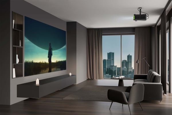 Viewsonic X1-4K dataprojekter Standard-kast projektor LED UHD 4K (3840x2160) 3D Sort