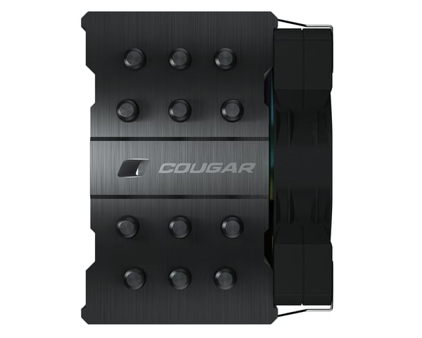 COUGAR CGR-FZA85-ARGB Suoritin Ilmanjäähdytin Musta