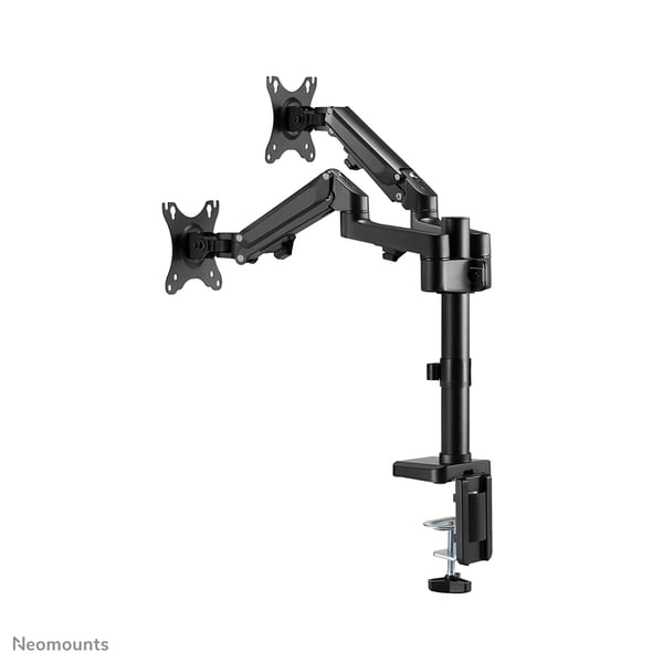 Neomounts DS70-750BL2 monitorin kiinnike ja jalusta 68,6 cm (27") Vastaanotto Musta