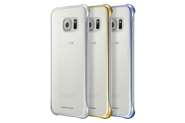 Samsung EF-QG920B mobiltelefon etui Cover Blå, Transparent