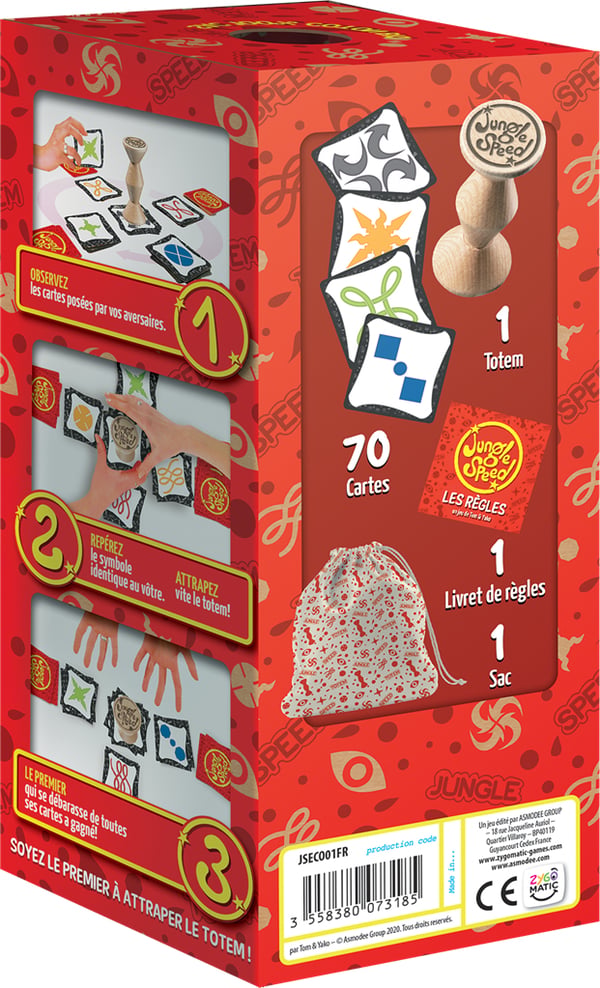 Asmodee JSECO01FR brætspil 15 min.