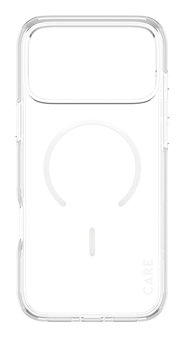 PanzerGlass CARE™ by ® Urban Explorer Case Transparent w. White MagSafe iPhone 17 Pro Max mobiltelefonfodral Mobilskal