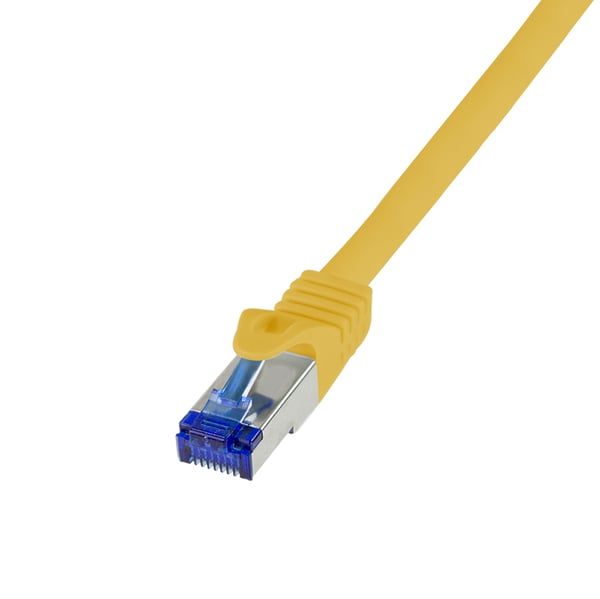 LogiLink C6A107S netværkskabel Gul 15 m Cat6a S/FTP (S-STP) Rund