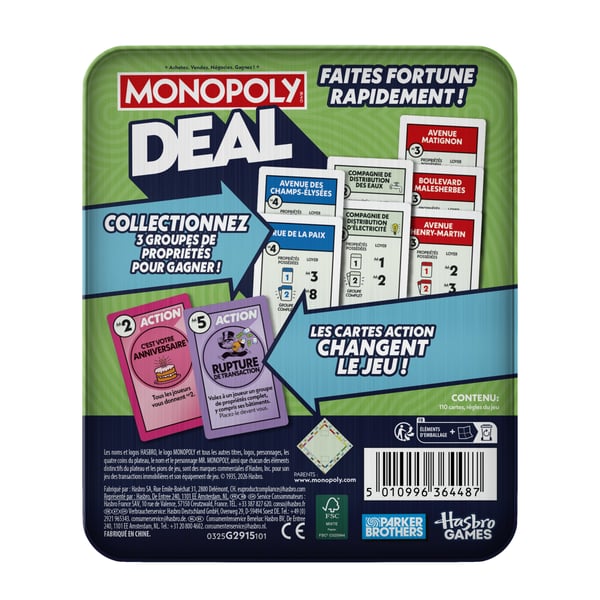 Hasbro G29151010 brætspil 15 min.