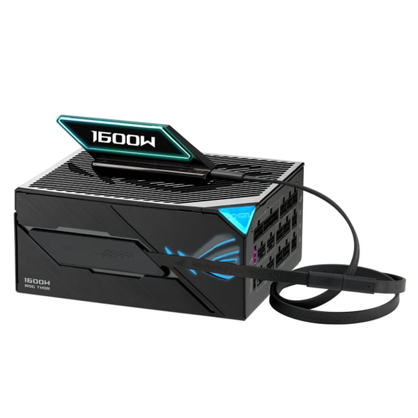 ASUS ROG -THOR-1600T3-GAMING-EVO enhed til strømforsyning 1600 W 20+4 pin ATX ATX Grå
