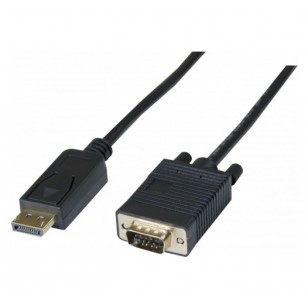 Hypertec 128213-HY videokabel adapter 2 m VGA (D-Sub) DisplayPort Sort