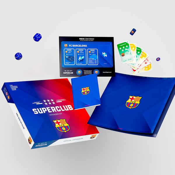 Asmodee SCBARMK22 lautapeli Superclub FC Barcelona Lautapelin lisäosa Strategia