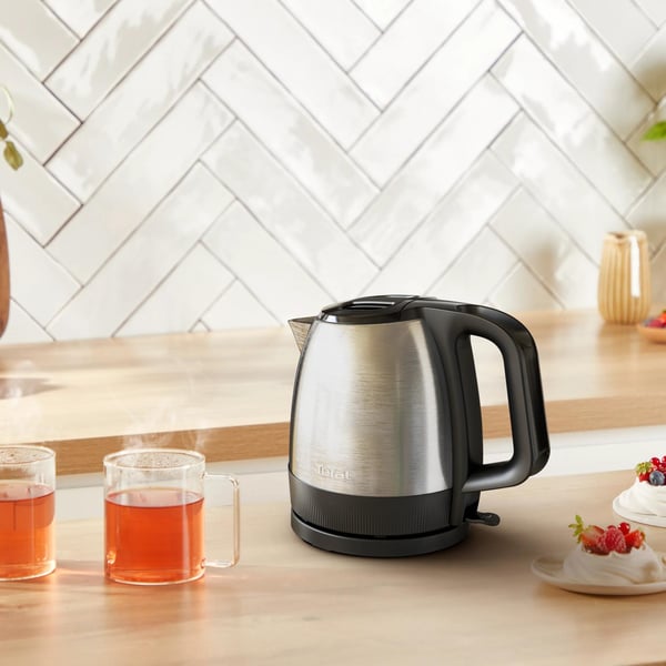 Tefal Express KI1E0DE0 elkedel 1,2 L 2200 W Rustfrit stål