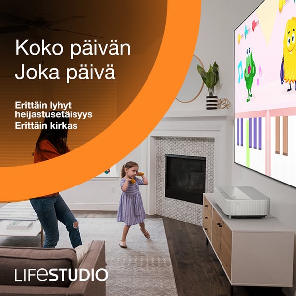 Epson Lifestudio Grand Plus EH-LS970W – timantinvalkoinen