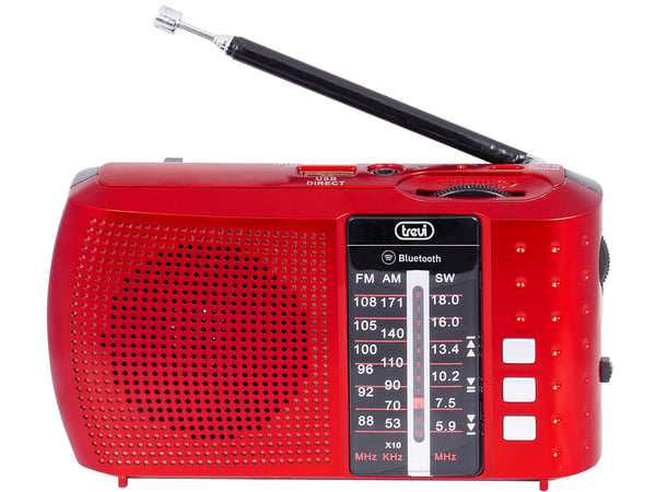 Trevi RA 7F20 BT Kannettava Analoginen & digitaalinen Punainen