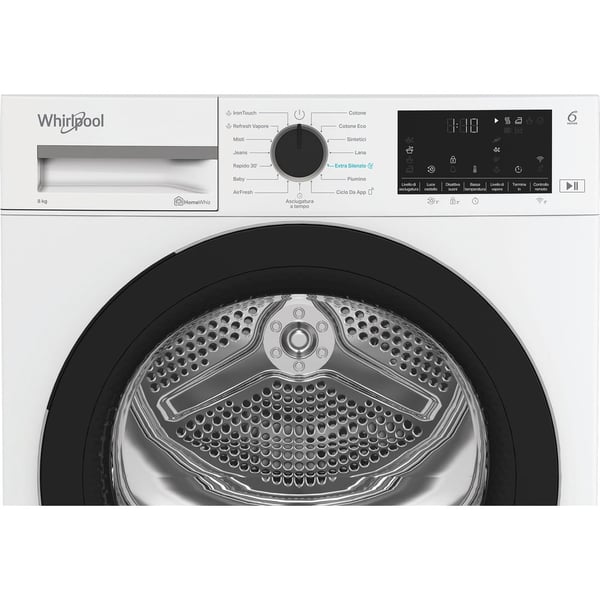 Whirlpool C WD R48M WBS IT tørretumbler Fritstående Front-læsning 8 kg Hvid