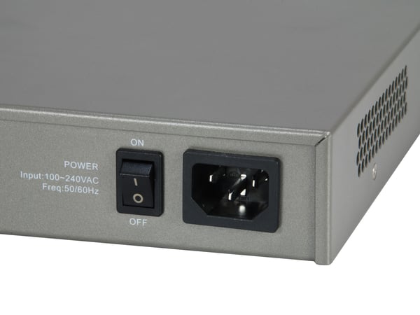 LevelOne GTL-2091 Administreret L3 Gigabit Ethernet (10/100/1000) Grå
