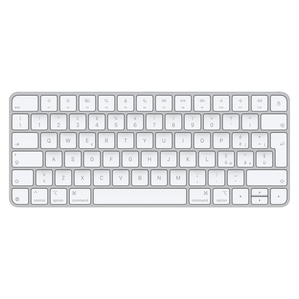 Apple Magic tangentbord Universal USB + Bluetooth QWERTY Italiensk Vit