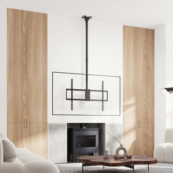 AISENS CT100TSLE-393 TV-kiinnike 2,54 m (100") Musta