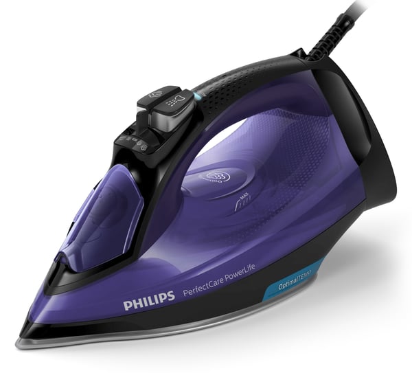 Philips PerfectCare 2500 W, 45 g/min, jatkuva höyryntuottokyky, höyrysilitysrauta