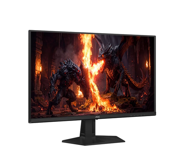 AOC G4 Q27G41ZDF platta pc-skärmar 67,3 cm (26.5") 2560 x 1440 pixlar Quad HD QD-OLED Svart, Röd
