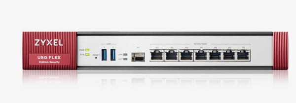 Zyxel USG Flex 500 hårdvarubrandväggar 1U 2,3 Gbit/s