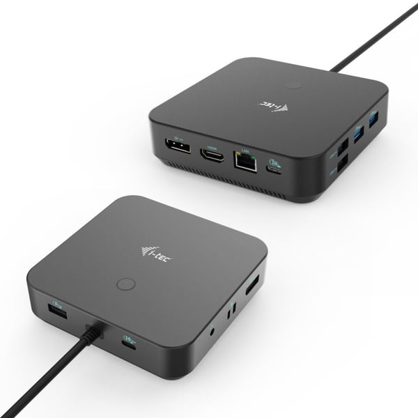 i-tec C31TRIPLE4KDOCKPDPRO dockningsstationer för bärbara datorer Kabel USB 3.2 Gen 1 (3.1 Gen 1) Type-C Svart