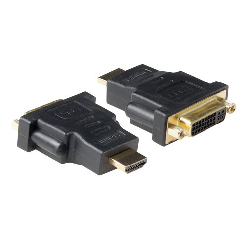 ACT AP1006 kabel kønsskifter HDMI A DVI-D Sort