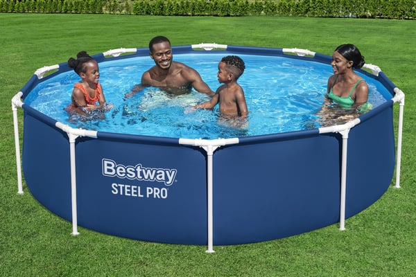 Bestway Steel Pro 56679 swimmingpool til over jorden Indrammet pool Rund Blå