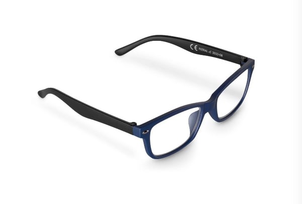 Hama 00096237 modebrille Unisex Rektandel Fuld kant Blå