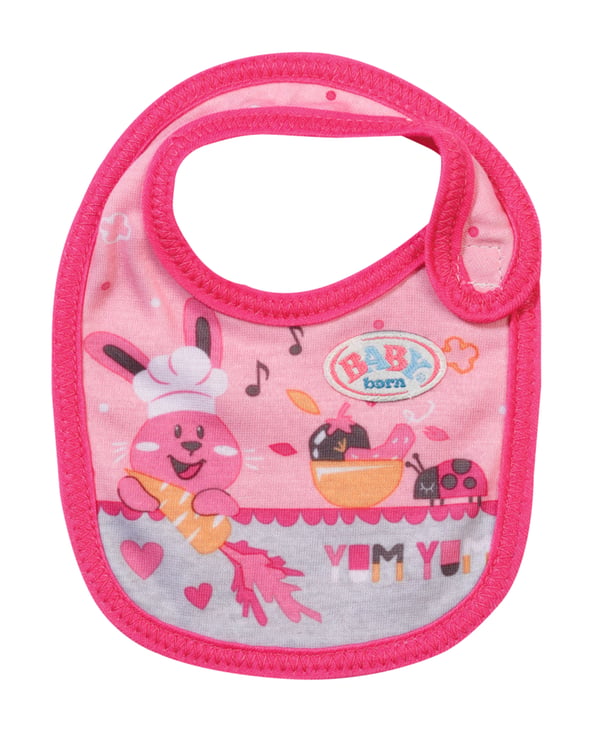 BABY born Bib 2 assorted Nuken ruokalappu