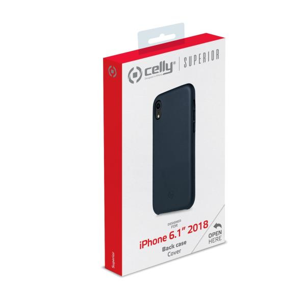 Celly Superior mobiltelefon etui 15,5 cm (6.1") Cover Blå
