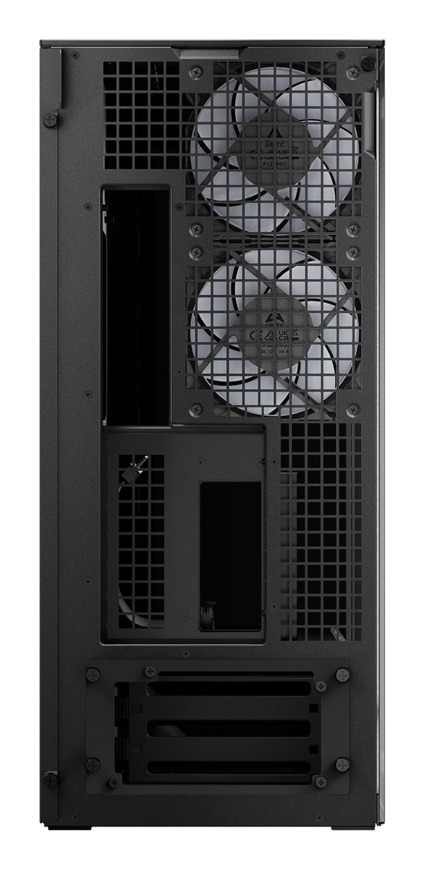ARCTIC Xtender VG Black (Tinted Glass) Midi Tower Musta