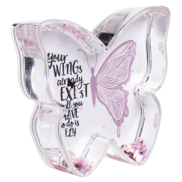 Hama Butterfly Enbildsram Rosa, Transparent