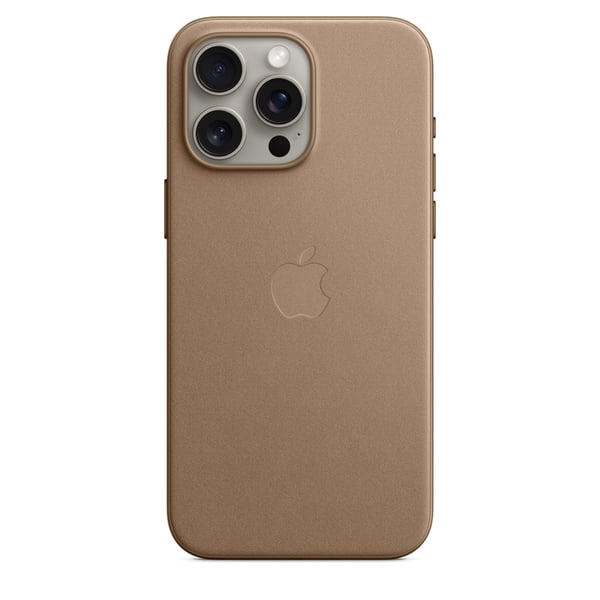 Apple Cover MagSafe-kompatibilitet FineWoven taupe til iPhone 15 Pro Max